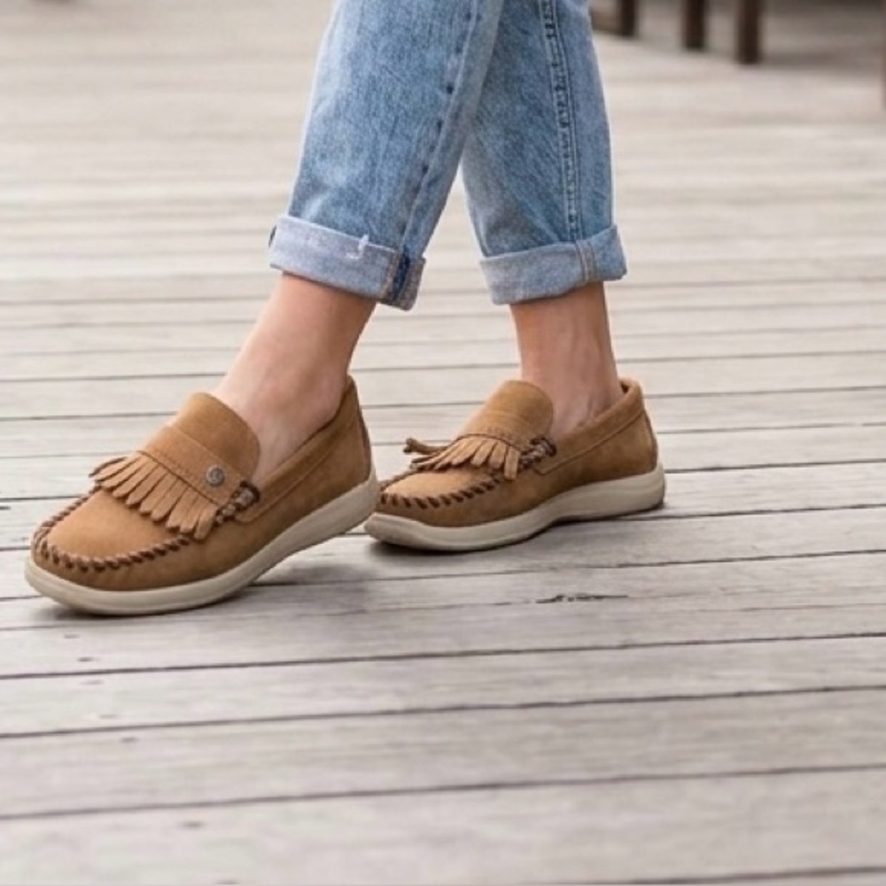 MINNETONKA
Kylee Kilty Slip-On Sneakers - Dusty Brown
